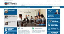 Desktop Screenshot of novipazar.rs